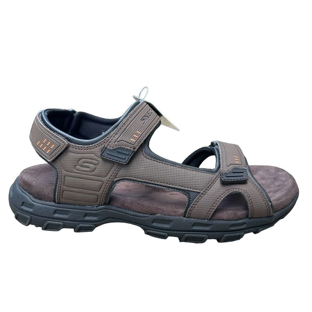 Skechers Men's Size 13 Louden Relaxed Fit Sport Sandals Memory Foam Straps 64487